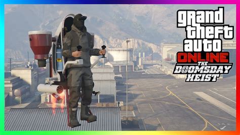 Gta 5 Online New Dlc Vehicle Thruster Jetpack Customization Youtube