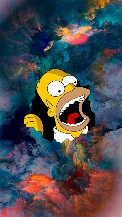 Homer Simpson Iphone Wallpapers Wallpaper Cave