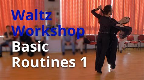Waltz Basic Routine Workshop 1 Demo By Edgars Linis Eliza Ancane