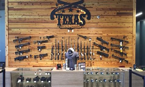 Firearm Range Package Texas Gun Club Groupon