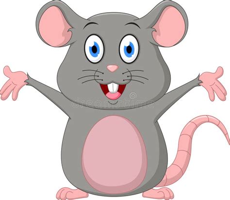 Cute Mouse Cartoon Stock Vector Illustration Of Rodent 60047510