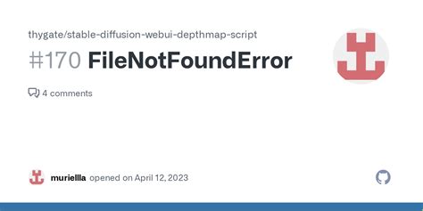 FileNotFoundError Issue 170 Thygate Stable Diffusion Webui
