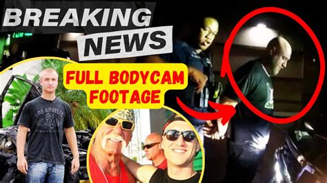 Bodycam Footage Hulk Hogan Comes To Sons Aid During Dui Arrest Tana Lea Verdict Vantage Tv