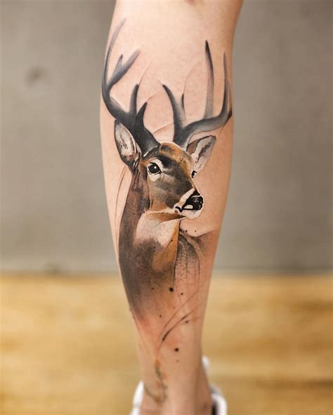Top 141 Deer Tattoos For Men