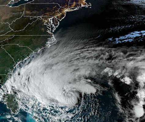 Tropical Storm Nicole Is Slowly Moving Toward The Bahamas Southeast
