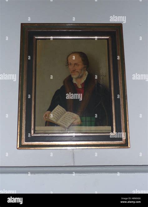 Philipp Melanchthon Portait Painting Of Lucas Cranach The Younger
