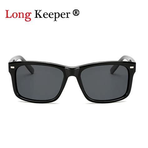 long keeper men polarized glasses car driver night vision goggles anti glare polarizer