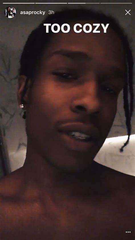 Asap Rocky On His Instagram Story Follow Pvjvritos For New