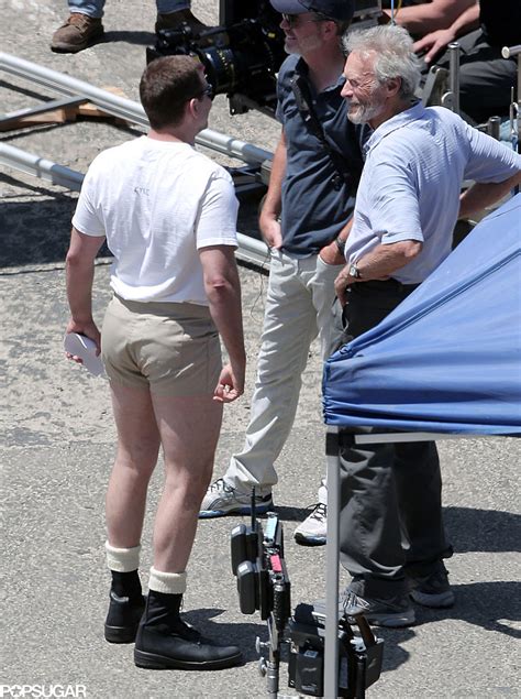 Bradley Cooper Wearing Short Shorts On American Sniper Set Popsugar