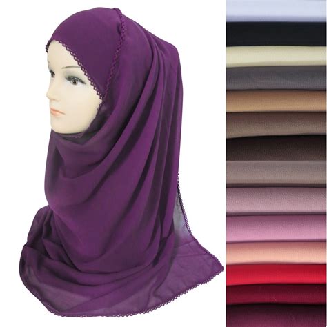 20pcslot High Quality Heavy Bubble Chiffon Hijab Scarf Shawl Muslim