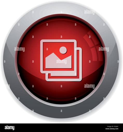 Red Glossy Images Web Button Stock Vector Image And Art Alamy