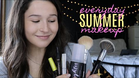 QUICK EASY EVERYDAY SUMMER MAKEUP ROUTINE YouTube