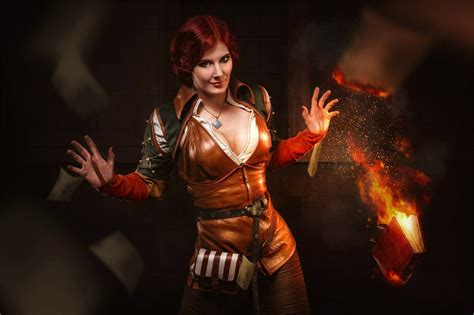 triss merigold yennefer geralt of rivia witcher cosplay witcher Персонажи the