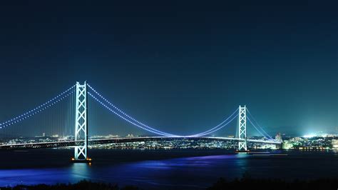 Akashi Kaikyo Bridge Wallpaper 1920x1080 14961