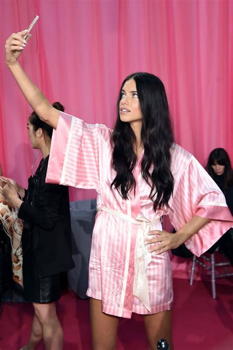 Adriana Lima At Victorias Secret Fashion Show 2015 Pictures Popsugar