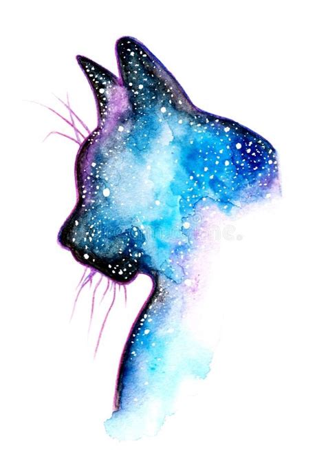 The healthiest drink to burn all the fat from the waist back and thighs ginger water. Photo about A handmade watercolor galaxy effect painted in ...