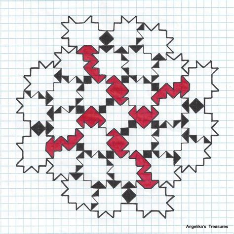 Graph Paper Art Made By Myself Angelikas Treasures Graph Paper