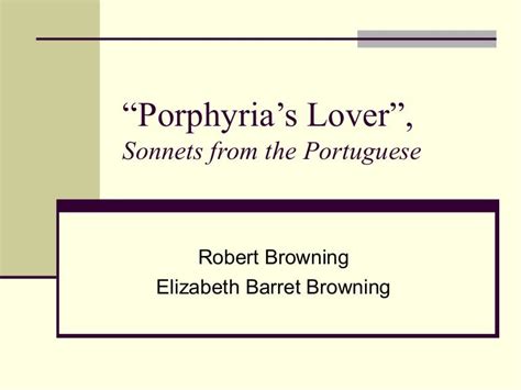 Porphyrias Lover