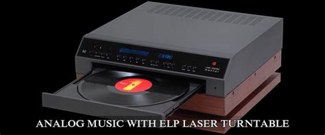 Laser Turntable Player Vinyl And Laser Record Player From Elp Japan