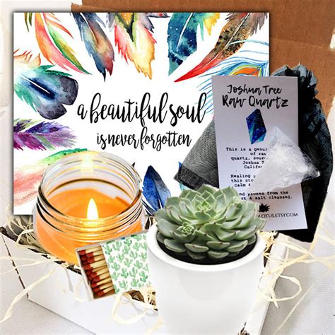 A Beautiful Soul Is Never Forgotten Succulent Sympathy Gift Etsy