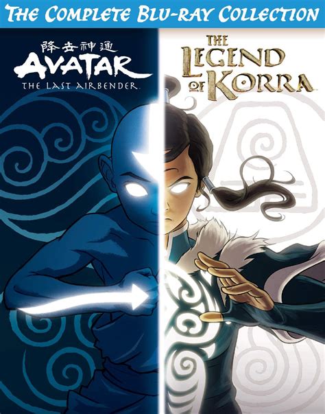 Amazon Avatar Last Airbender Legend Of Korra The Complete Blu Ray