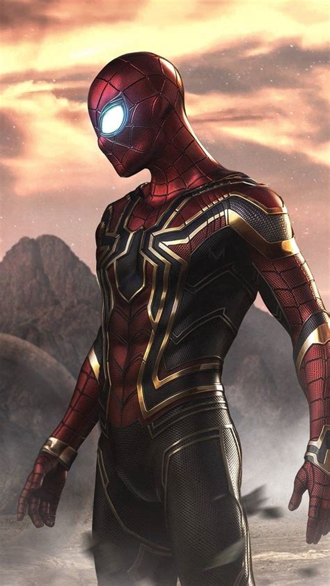 Download Marvel Spiderman Iron Spider Armor Wallpaper