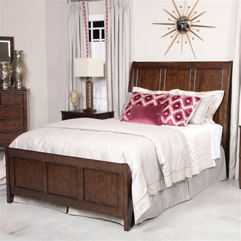 Kincaid Furniture Elise Caris Queen Sleigh Bed Howell Furniture Bed