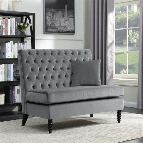 Say hooray to an upholstered bench in a color that invigorates your space. Upholstered Bench Sofa Settee Tufted Lounge Chaise Couch ...