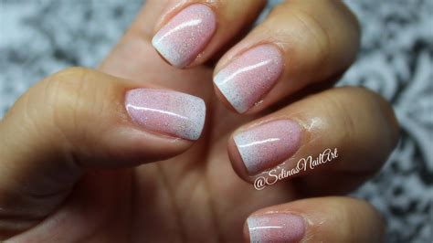 French Gradient Nail Art Tutorial Youtube