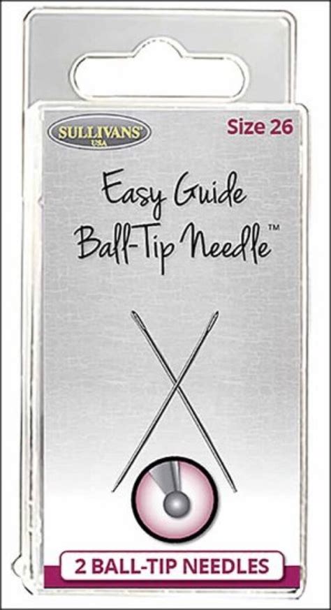 Easy Guide Ball Tip Needles By Sullivans Various Sizes Etsy