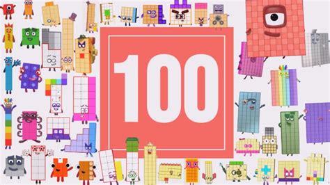 Numberblocks Count To 1 100 Learn Counting Number Song 1 To 100