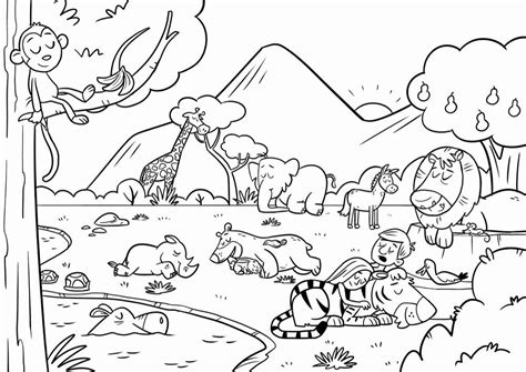 God Made Animals Coloring Pages In 2020 Bible For Kids