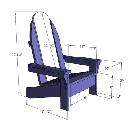 3 Pdf Child Size Adirondack Chair Plans Free Any Wood Plan