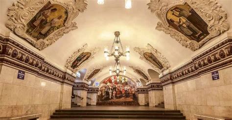 Explore Moscow Metro Stations For Their Splendid Art And Architecture
