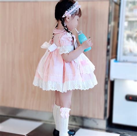 Spanish Baby Clothes Kid Dress For Girls Boutique Lace Bow Children