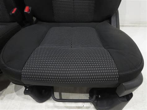 replacement ford    oem black cloth seats