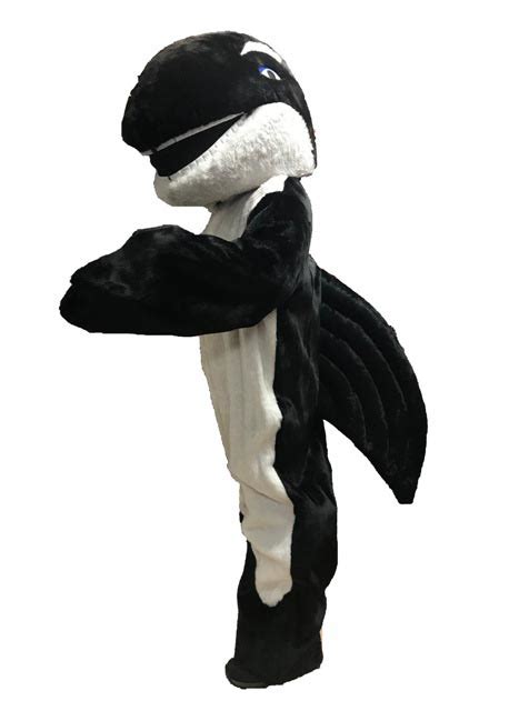 Adult Rental Mascot Costume Killer Whaleorca