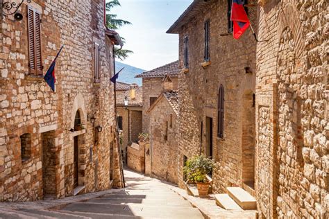 The Italian Village Of Corciano Perugia In Umbria Italy E Borghi
