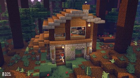 Minecraft Tutorial How To Build A Simple Survival House Starter