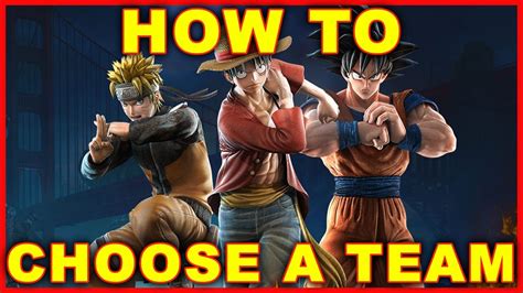 Jump Force How To Join A Team Alpha Gamma Beta Youtube