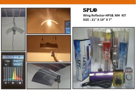 Fluorescent and cfl grow lights are perfect for germination and seedlings. SPL Horticulture Stwk 1000 Hydroponic 400w Watt Grow Light ...