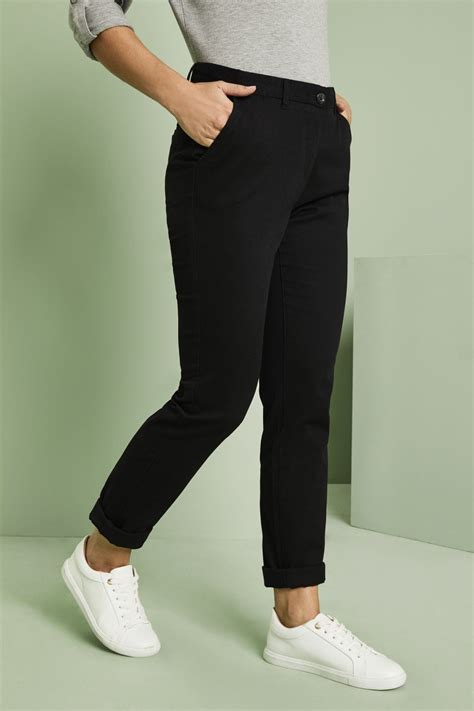 Women S Front Row Stretch Chino Fr Black Simon Jersey