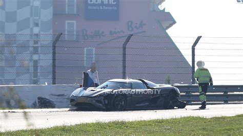 2016 Koenigsegg Agera R Development Prototype Crashed On The