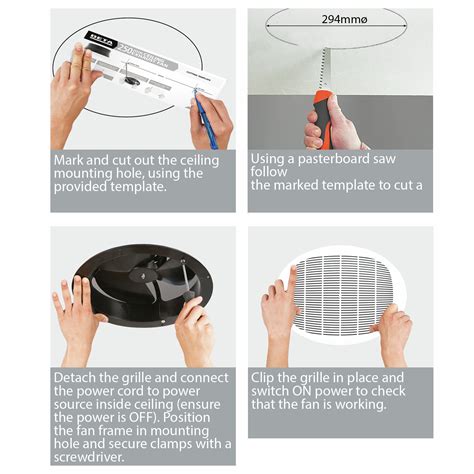 Deta 250mm Energy Efficient Dc Exhaust Fan Bunnings Australia