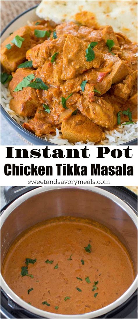 Mushrooms and shallots are simmered in a buttery marsala wine sauce that is poured over chicken cutlets in this quick and easy chicken marsala recipe. Instant Pot Chicken Tikka Masala VIDEO - Sweet and ...