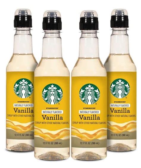 The Best Vanilla Syrups For Coffee Foods Guy
