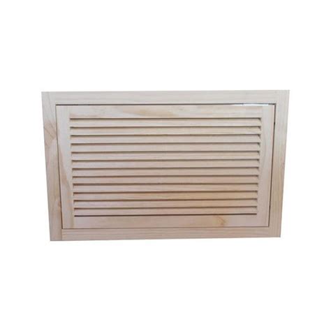 Wood Return Air Filter Grille 25x16 Standard Square Edge