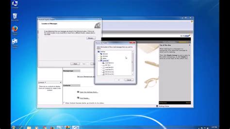 Outlook Express On Windows 7 8 And 10 Full 100 Working Youtube
