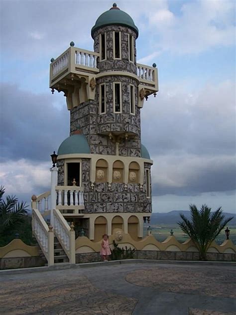 Stone Tower Unusual Buildings Architecture House Architecture Building