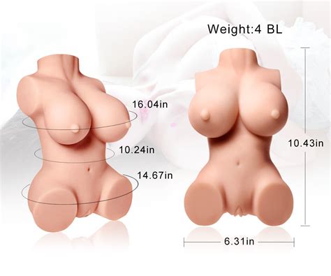 Double Anal Vaginal Sex Toys For Men Adult Male Masturbator Big Boob